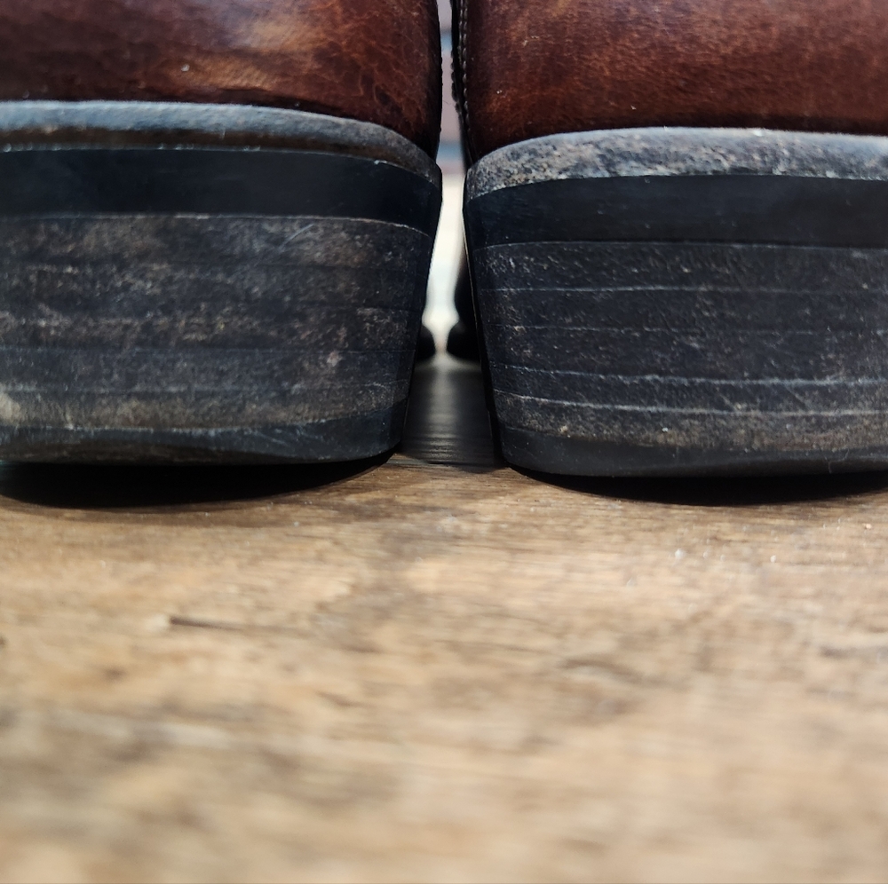 Lucchese Bison Zip Cowboy Boots 10.5E - Picture 7 of 7